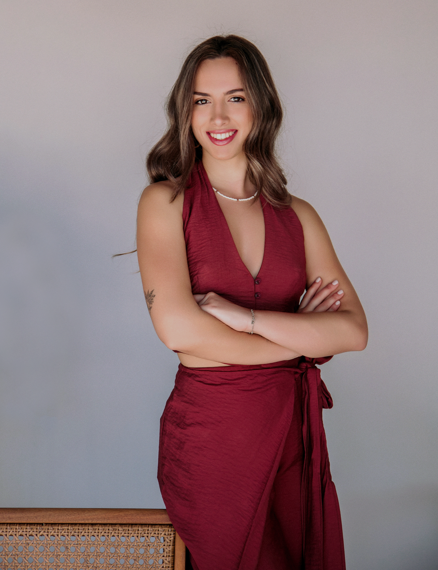 Retrato de Fátima Rivero, diseñadora de interiores